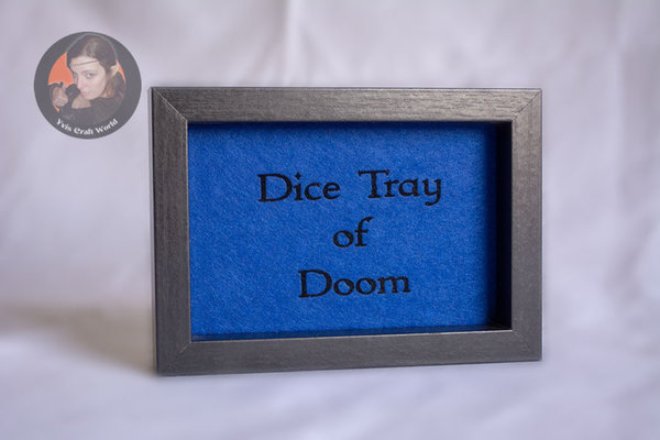 Mini-Würfelbrett "Dice Tray of Doom"