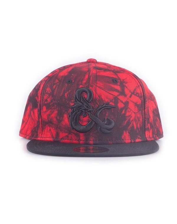 Dungeons & Dragons - Snapback Cap - Ampersand - red