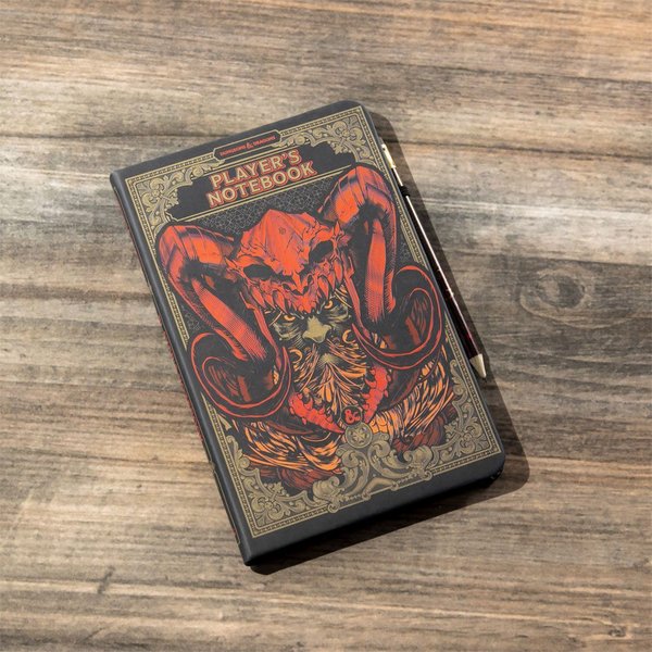 Dungeons & Dragons - Notizbuch mit Kugelschreiber