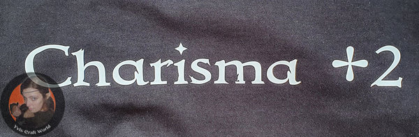 T-Shirt "Charisma +2" !!!VORBESTELLUNG!!!