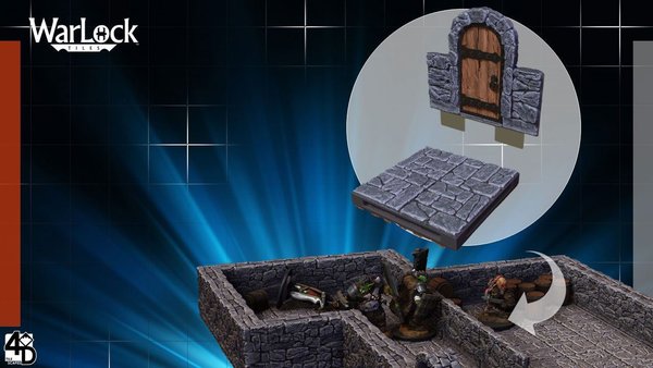 WarLock Tiles: Dungeon Tiles I !!VORBESTELLUNG!!