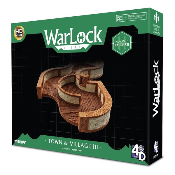 WarLock Tiles: Town & Village III - Curves !VORBESTELLUNG!!