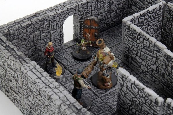 WarLock Tiles: Accessory - Dungeon Tiles II - Full Height Stone Walls Expansion !VORBESTELLUNG!!