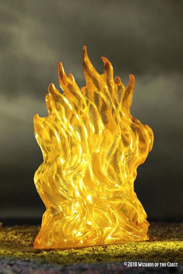 D&D - Icons of the Realms - Miniaturen Spell Effects: Wall of Fire & Wall of Ice !!VORBESTELLUNG!!
