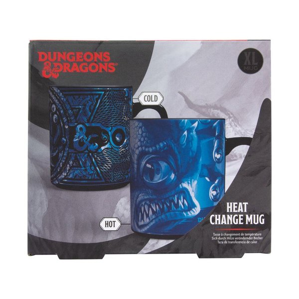 Dungeons & Dragons - Tasse mit Thermoeffekt