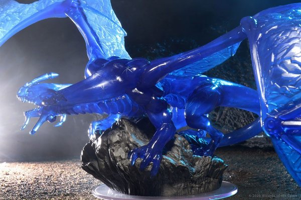 D&D - Icons of the Realms - Premium Miniatur (vorbemalt) "Sapphire Dragon" !VORBESTELLUNG!!
