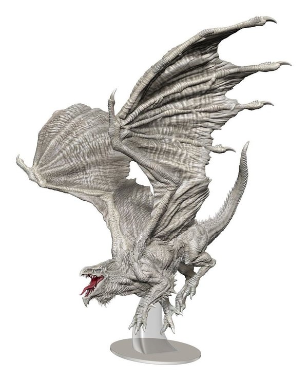 D&D - Icons of the Realms - Premium Miniatur (vorbemalt) "Adult White Dragon" !VORBESTELLUNG!!