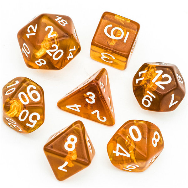 Dice set "Monk" with Fist in the dice