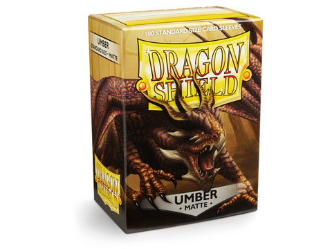 Dragon Shield Standard Sleeves - Matte Umber (100 Sleeves)