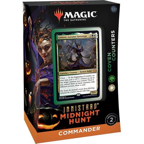 Magic the Gathering: Innistrad: Midnight Hunt - Commander Deck 1 - Coven Counters  (Englisch)