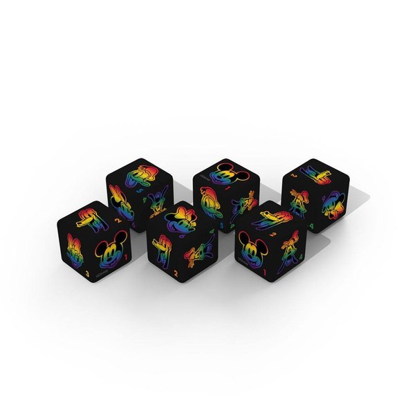 W6 - Disney - Rainbow Collection - Würfel (6 x W6)
