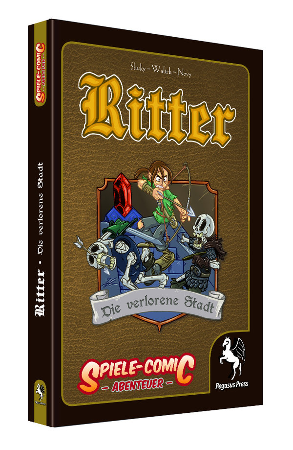 Spiele-Comic Abenteuer: Ritter - Die verlorene Stadt (Hardcover)