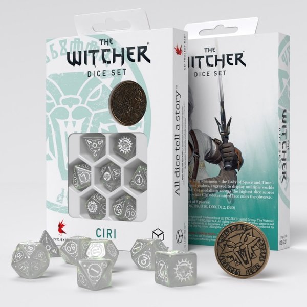 Würfelset "The Witcher Dice Set" Ciri - The Lady of Space and Time