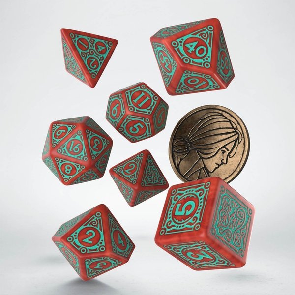 Würfelset "The Witcher Dice Set" Triss - Merigold the Fearless