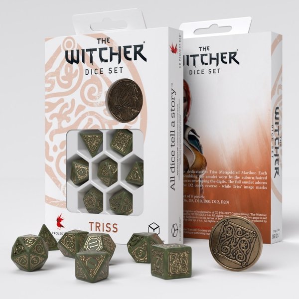 Würfelset "The Witcher Dice Set" Triss - The Fourteenth of the Hill