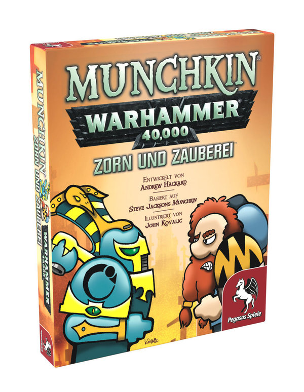 Munchkin Warhammer 40.000: Zorn und Zauberei [Erweiterung]