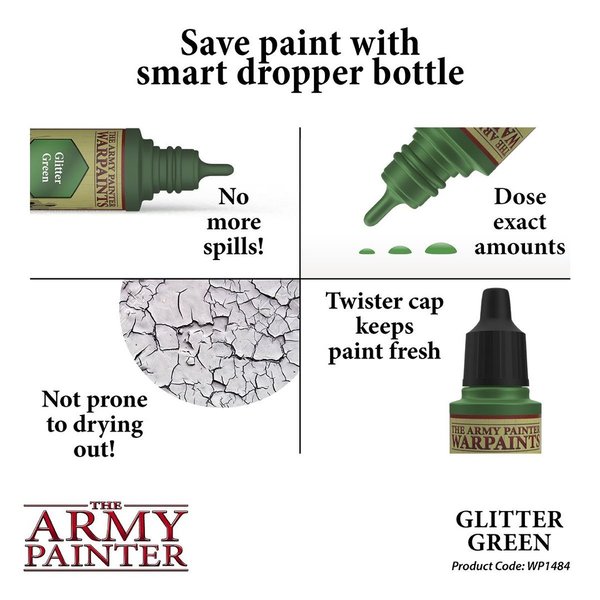 Army Painter - Metallics "Glitter Green"