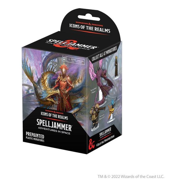 D&D - Icons of the Realms: Spelljammer - Adventures in Space (Set 24) - Booster