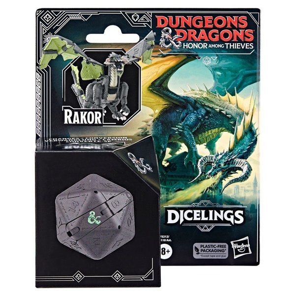 Dungeons & Dragons: Honor Among Thieves Dicelings Actionfigur - Rakor
